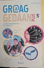 Graag Gedaan plus 5eme humanité leerlingenboek, Ophalen of Verzenden, Gelezen