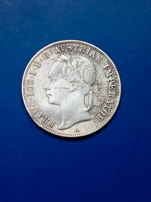 Zeldzaam! 20 Kreuzer 1852 A Franz Josef. Hoofd naar links!, Postzegels en Munten, Munten | Europa | Niet-Euromunten, Ophalen of Verzenden