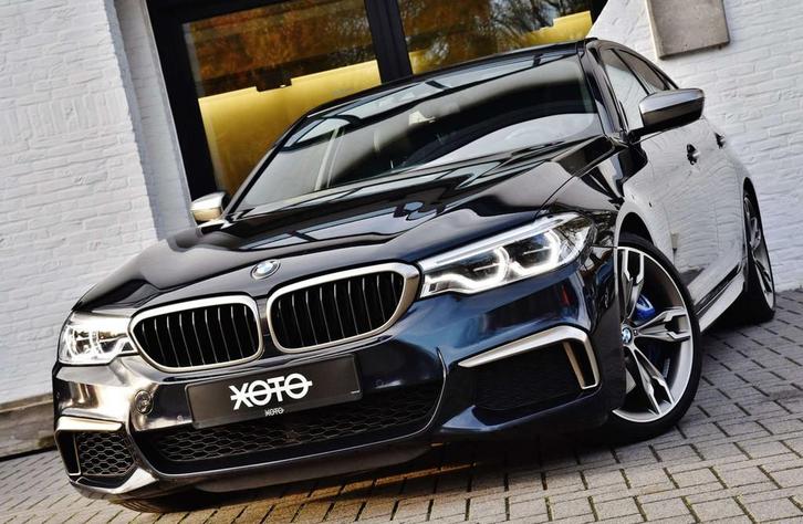 BMW 5 Serie M550 d AS XDRIVE * NP: € 104.490 / TOP CONDITI, Auto's, BMW, Bedrijf, Te koop, 5 Reeks, 4x4, ABS, Airbags, Airconditioning