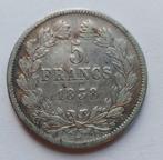 Frankrijk 5 francs 1838 W zilver, Timbres & Monnaies, Monnaies | Europe | Monnaies non-euro, Enlèvement ou Envoi, Monnaie en vrac