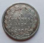 Frankrijk 5 francs 1838 W zilver, Enlèvement ou Envoi, Monnaie en vrac, Argent, France