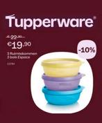 Tupperware ruimtekommenset (3), Ophalen of Verzenden, Nieuw