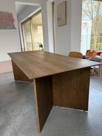 Design tafel Ferm Living Mingle – donker eiken fineer, Ophalen, Eikenhout, 200 cm of meer, 50 tot 100 cm