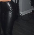 Echte Leren hoge broek maat S, Kleding | Dames, Broeken en Pantalons, Ophalen of Verzenden, Maat 36 (S)