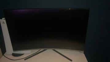 Samsung monitor 60Hz, 4K beeld, 32 inch en curved, Computers en Software, Minder dan 1 ms, Ultra HD (4K), Overige typen, Samsung
