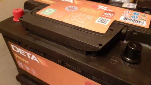 Batterij DETA POER 74Ah (PLUS) zit LINKS, Auto-onderdelen, Motor en Toebehoren, Mazda, Overige automerken, Suzuki, Chevrolet, Chrysler