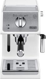 De'Longhi Active Line ECP33.21.W met melkopschuimer, Gemalen koffie, Ophalen of Verzenden, 2 tot 4 kopjes, Afneembaar waterreservoir