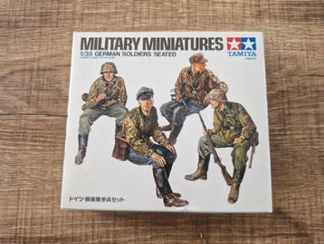 Tamiya German Soldiers Seated 1/35 beschikbaar voor biedingen