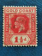 Gold Coast 1921 - Le roi George V, Affranchi, Enlèvement ou Envoi