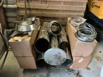 Inox rookafvoerbuizen en toebehoren, Ophalen, Inox