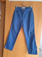 Felblauwe broek BRAX model Carola (maat 36), Brax, Gedragen, Lang, Blauw