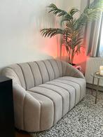 Unieke zetel taupe/lichtroze/beige, Huis en Inrichting, Zetels | Zetels, Ophalen, Nieuw, Tweepersoons, Rechte bank