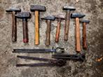 Lot oude smeedhamers en tangen, Antiek en Kunst, Antiek | Gereedschap en Instrumenten, Ophalen of Verzenden