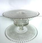 Val Saint Lambert grote taartschaal - Hambourg, Enlèvement ou Envoi