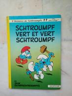 Schtroumpf vert et vert schtroumpf (E.O)., Gelezen, Ophalen of Verzenden, Peyo, Eén stripboek