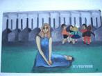 MODERN PAINTING, Antiek en Kunst, Kunst | Schilderijen | Modern, Ophalen