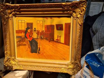 Schilderij The Weaver beschikbaar voor biedingen