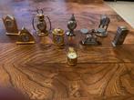 9 miniatuur klokjes van le temps, Handtassen en Accessoires, Ophalen of Verzenden