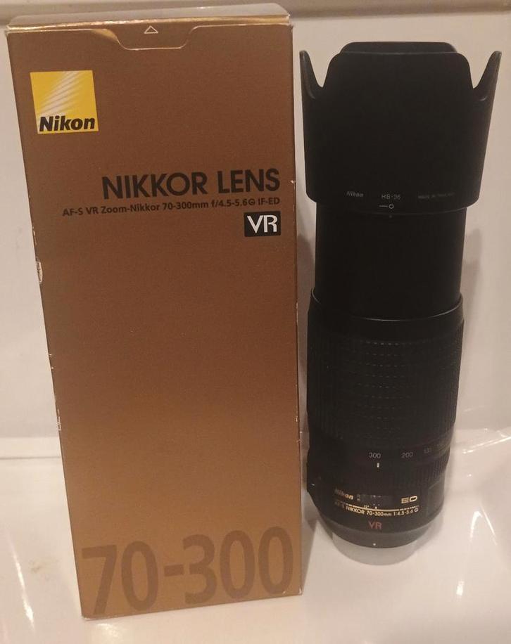 Nikon Nikkor 70-300 mm f/4.5-5.6G iF-ED gestabiliseerd, nieu, Audio, Tv en Foto, Foto | Lenzen en Objectieven, Nieuw, Telelens