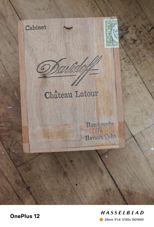 Chateau Latour van Davidoff, Verzamelen, Wijnen, Nieuw, Overige typen, Zuid-Amerika, Ophalen of Verzenden