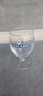 Verre ricard écriture blanche sur fond bleu, Enlèvement ou Envoi, Comme neuf