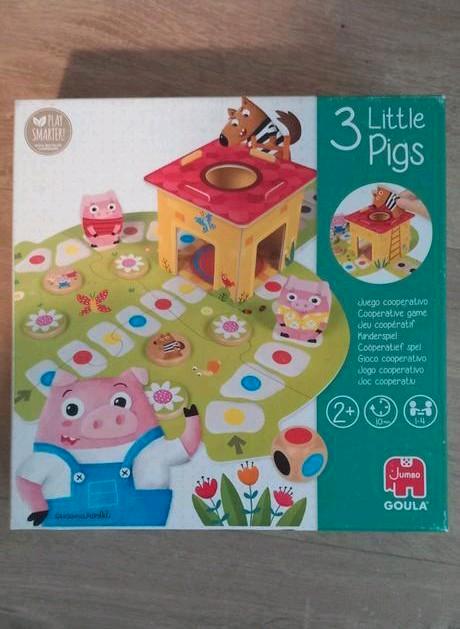 Gezelschapsspel 3 little pigs, Tickets en Kaartjes, Kortingen en Cadeaubonnen