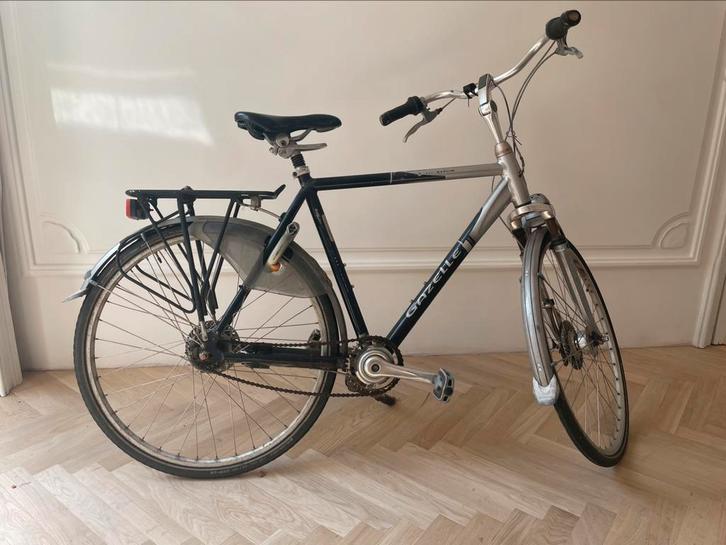 Gazelle Saphir, Fietsen en Brommers, Fietsen | Heren | Herenfietsen, Gebruikt, Gazelle, 53 tot 57 cm, Versnellingen, Ophalen