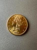 20 Dollars or 1898s, Timbres & Monnaies, Monnaies | Amérique, Or