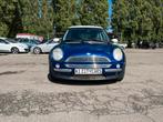 Mini 1.6 benzine van 2004 met 156000km airco half leder, Cuir, Bleu, Achat, Hatchback