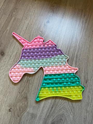 Unicorn pop-it fidget toy, Enlèvement, Comme neuf