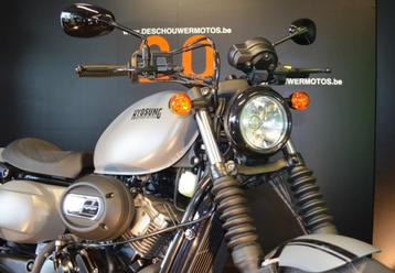 HYOSUNG Bobber 125 special wrapping &Megaton uitlaat B rijbe