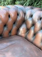 Fauteuil cuir, Gebruikt, Ophalen of Verzenden, 100 tot 125 cm, Industriel