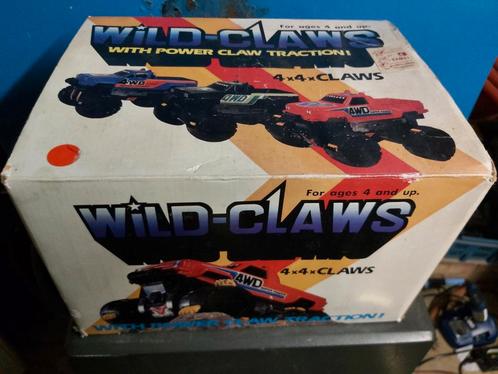 Vintage speelgoed auto op batterij,  Wild-Claws, retro, Verzamelen, Speelgoed, Gebruikt, Ophalen of Verzenden