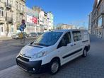 Citroen Jumpy 2.0 HDi Euro5b Dubbele cabine 6 zitplaatsen, Euro 5, Stof, Citroën, Wit