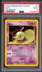 Natu 1ère édition PSA 9 - 67/111 - Neo Genesis 2000, Envoi, Comme neuf, Cartes en vrac