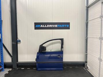 VW Volkswagen Caddy Voorportier links blauw LA5C 2K0831055B beschikbaar voor biedingen