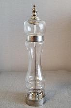 Vintage Verzilverde pepermolen, Ophalen of Verzenden