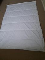 Double couette été/hiver pour literie d'1 personne 140x 200, Enlèvement, Comme neuf, Une personne, Blanc