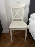 IKEA Ingolf chair white 2x - relocation sale, Huis en Inrichting, Stoelen, Ophalen, Gebruikt, Twee, Wit