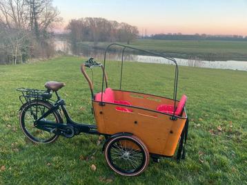 Vogue Carry 7SP Kleur: Mat Black/Bronze 2019, Fietsen en Brommers, Fietsen | Bakfietsen, Ophalen, Gebruikt