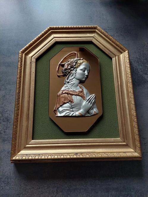 Cadre religieux Sainte Vierge, Antiek en Kunst, Antiek | Religieuze voorwerpen, Ophalen
