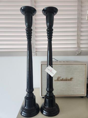 2x nieuwe kaarskandelaar Light & Living Ox Red hoogte 65 cm beschikbaar voor biedingen