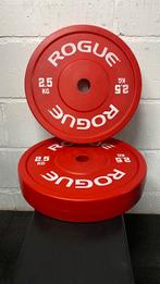 Paar Weightlifting ROGUE schijven van 2,5 kg, Sport en Fitness, Fitnessmaterialen, Halterschijven, Zo goed als nieuw