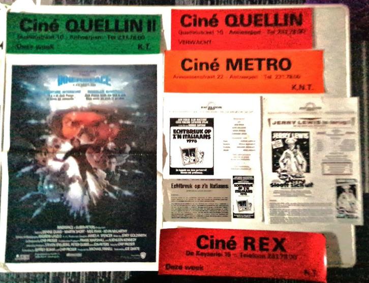 Steven Spielberg poster. Cinema namenlabels en posters., Verzamelen, Film en Tv, Zo goed als nieuw, Film, Poster, Ophalen of Verzenden