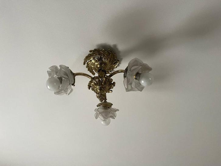 Kleine Maria-Theresia luster, Huis en Inrichting, Lampen | Kroonluchters, Gebruikt, Ophalen