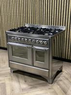 Luxe Boretti Majestic RVS Gas 100CM + 2 Ovens, 60 cm of meer, Grill, Zo goed als nieuw, Gas