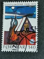 Faeroer / Foroyar 1978 - meisjes scouts, gidsen, Postzegels en Munten, Postzegels | Europa | Scandinavië, Ophalen of Verzenden