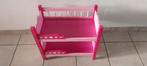 Roos houten stapelbed voor poppen, Ophalen, Zo goed als nieuw