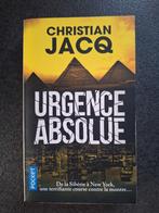 Urgence absolue - Christian Jacq, Boeken, Science fiction, Ophalen of Verzenden, Zo goed als nieuw, Christian Jacq