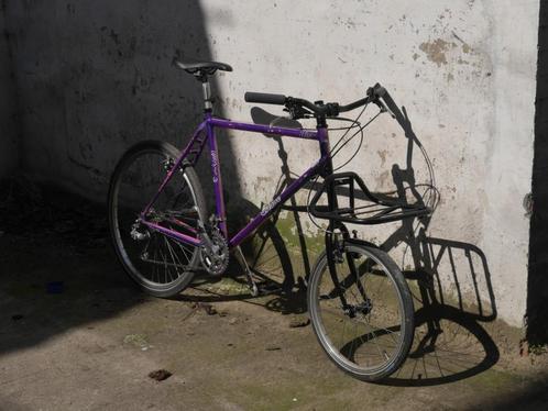 Vtt custom/mini vélo cargo, Fietsen en Brommers, Fietsen | Mountainbikes en ATB, Zo goed als nieuw, Overige merken, 53 tot 57 cm